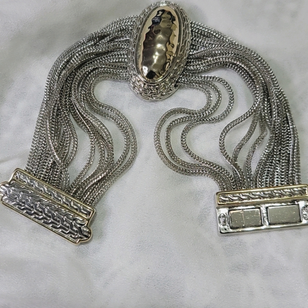 MX Signature Collection Two Tones Bracelet